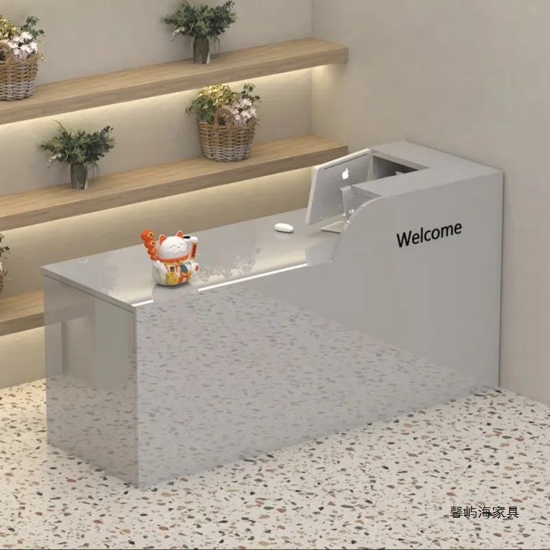 

Bar checkout page Clothing store Counter table Barber store Convenience Simple modern Small front desk Reception