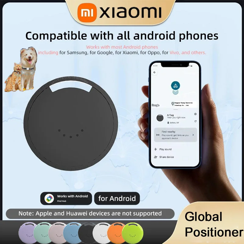 

Xiaomi Google Smart Global Locator Tracker For Android Users Multiple Vibrant Colors Smart Anti-Loss Alarm For Everyday Items