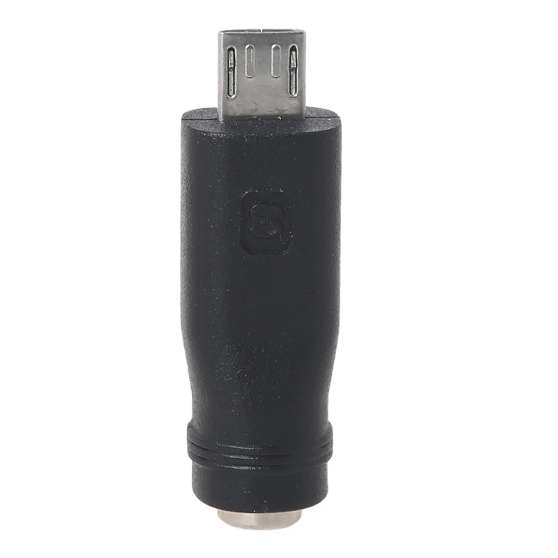 Plastic 5.5x2.1mm Female to Micro USB Male Adapter Video Accessories