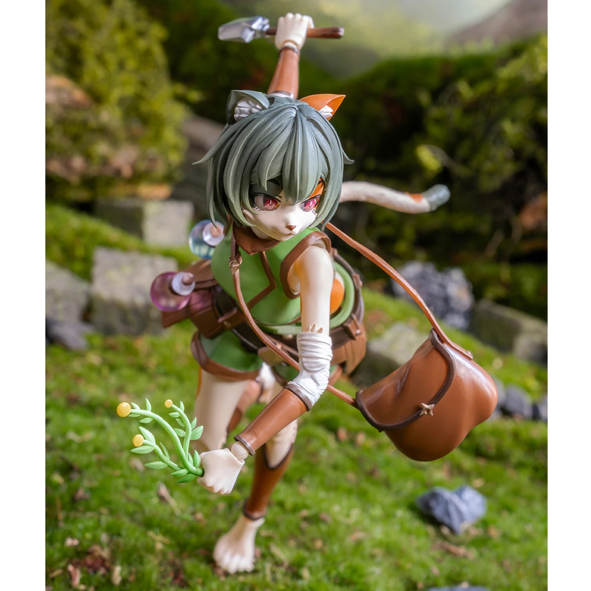 HiPlay LADoTOYS 1/12 Adventure Squad Calico Cat Girl Tonia Tigris Herbalist Version Actionfiguren
