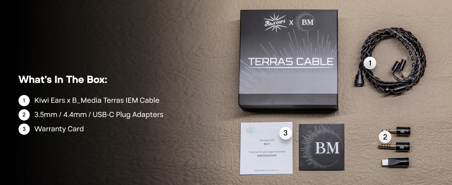 Kiwi Ears x B_Media: Terras Premium Performance-Kabel mit modularer Kompatibilität und flexiblem, langlebigem Design – Detail 9