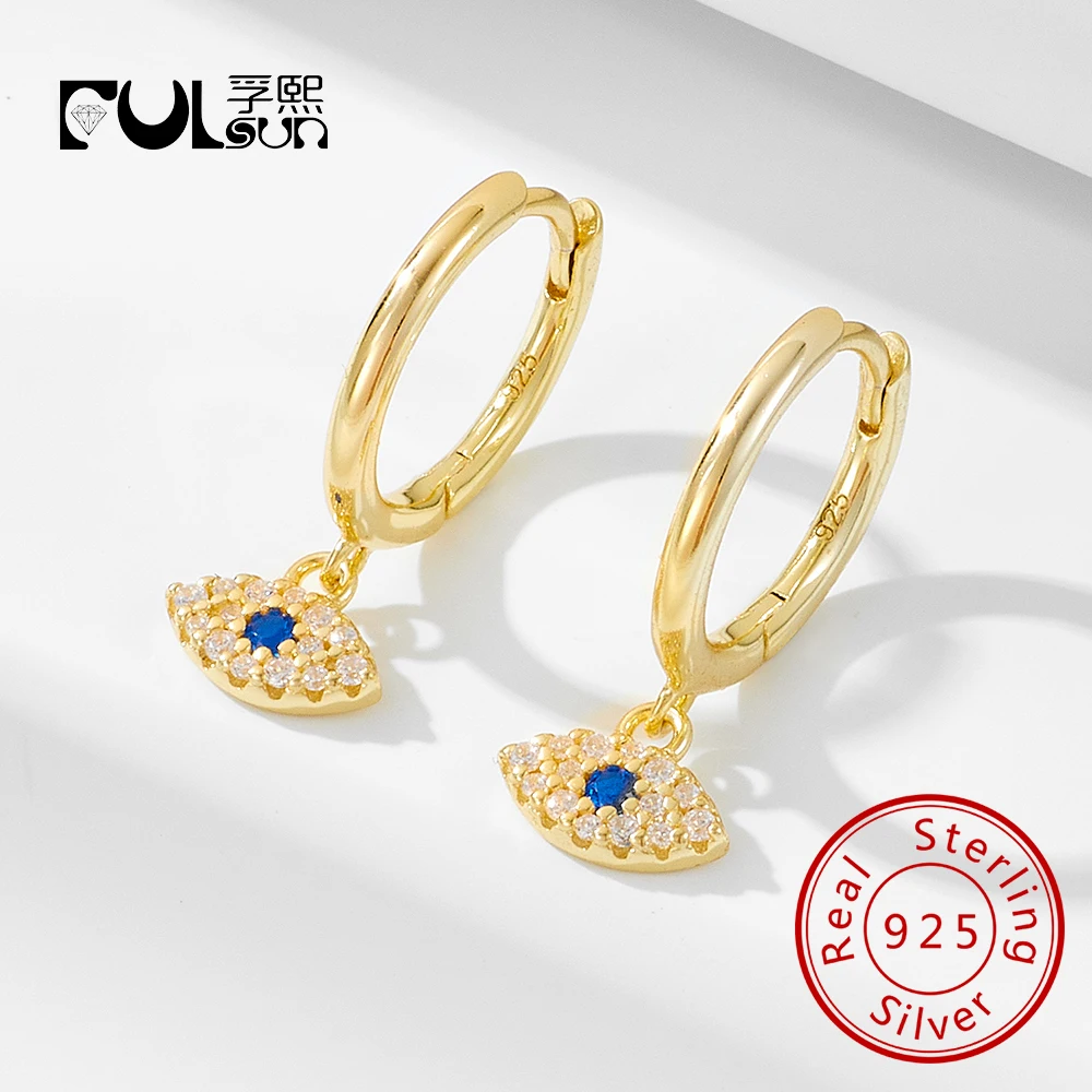 

Серьги-капли Cz с кубическим цирконием, ювелирные изделия, серьги-гвоздики из стерлингового серебра 925 пробы с позолотой 14 карат