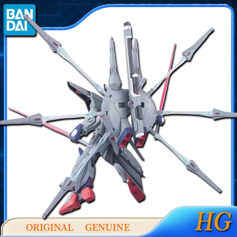 Bandai oryginalna oryginalna HG LEGEND GUNDAM ZGMF-X666S figurki akcji z anime zabawki dla chłopca dziewczyna prezent dla dzieci Model kolekcjonerski ozdoby