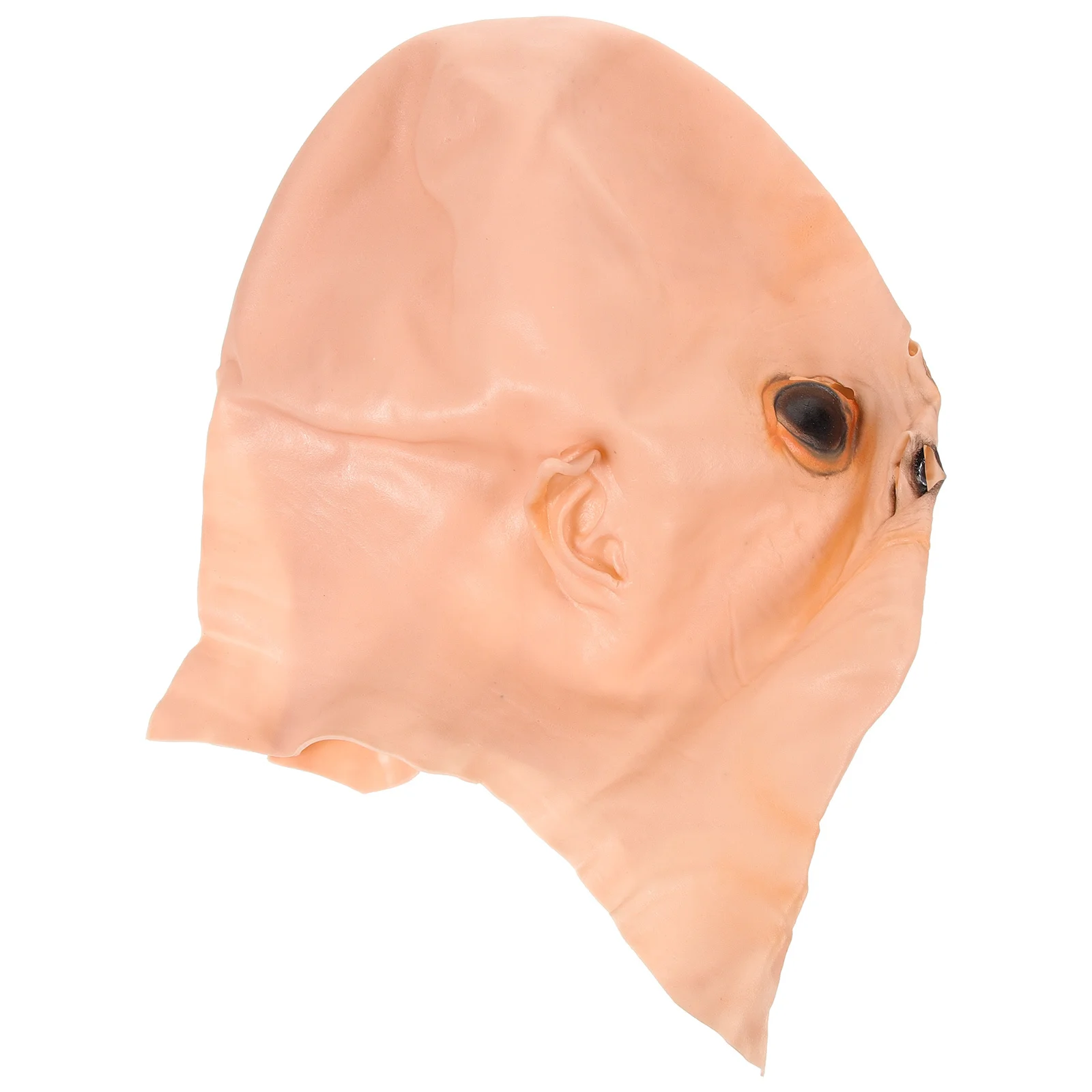 

Head Mask Horror Costume For Halloween Party Cosplay Carnival Prop Soft Comfortable Realistic Design Ufo Theme
