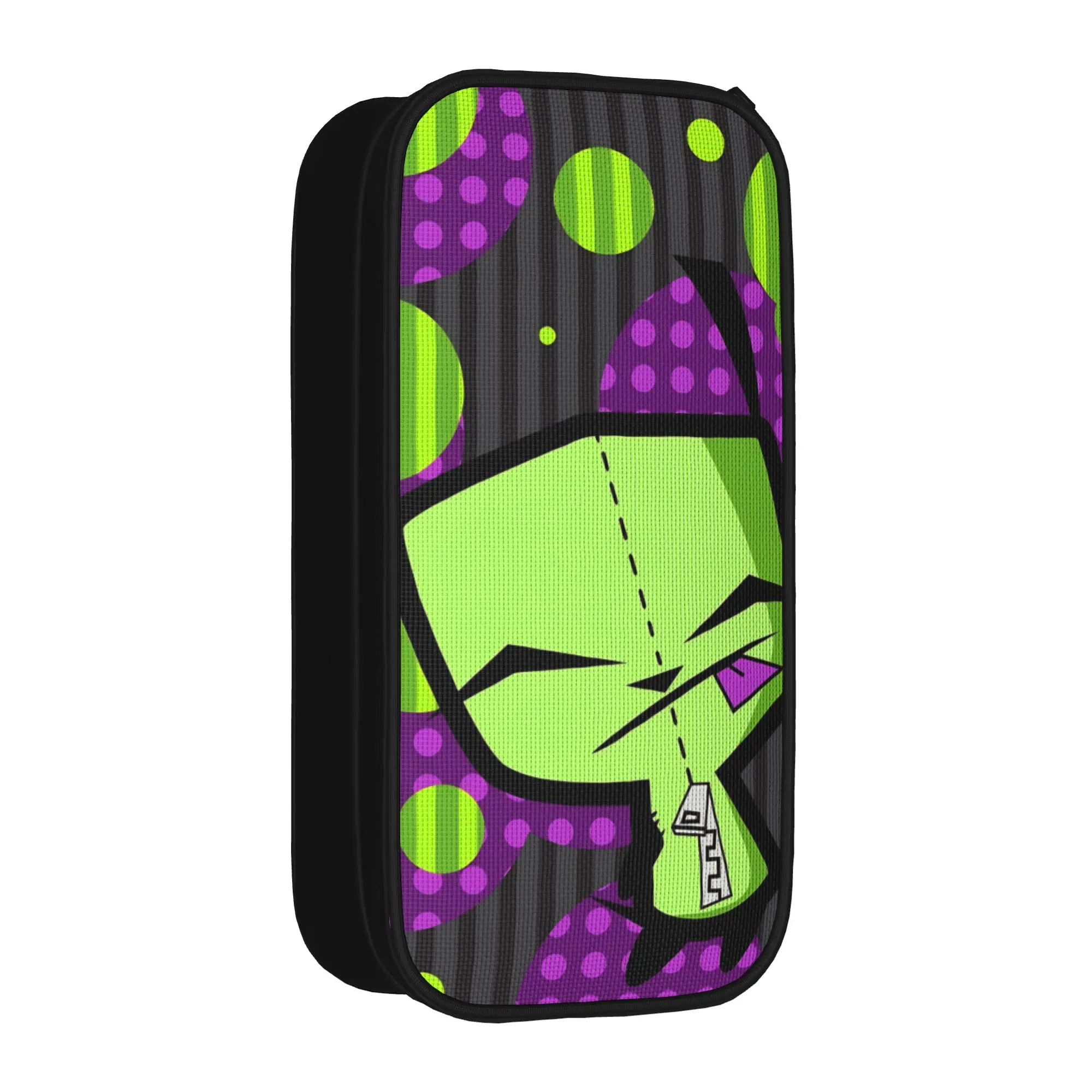 Gir Invaders Zim Cartoon Pencil Cases New  Pen Bag Girls Boys Big Capacity School Supplies Gifts Pencilcases