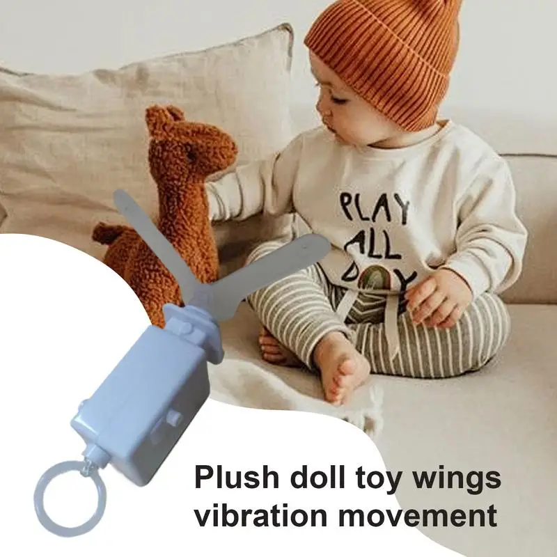 Doll Wing vibration Device Plush Toy Pull String Mechanism Flying Animal Stuffed Toy Replaceable Movement For Crafting Repairing