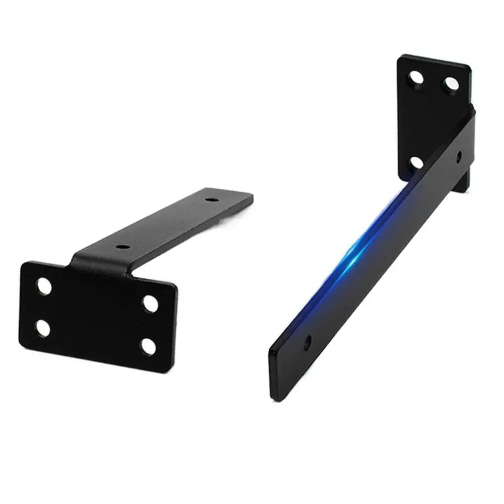 Thickened Floating Shelf Brackets Integrated Wall-Mounted Invisible L Bracke Rust-Resistant Heavy Duty Furniture Board Support