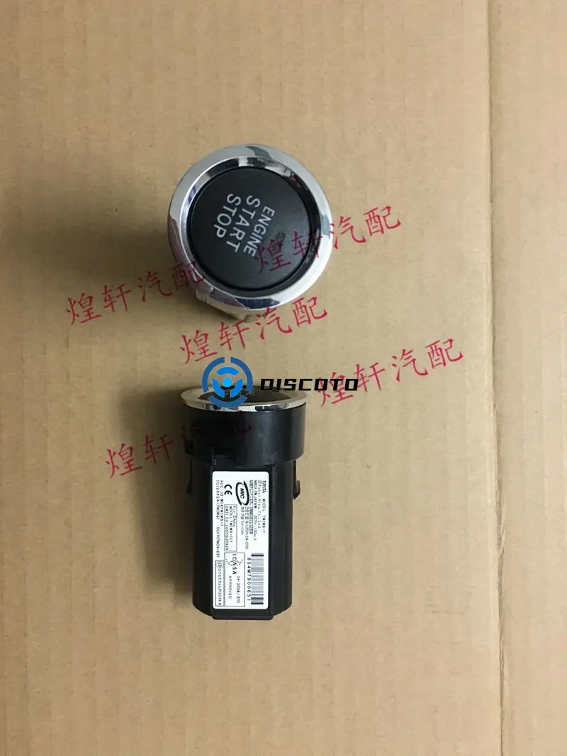 1 pc for Toyota 07-10-13 Corolla RAV4 Rong put one-button start switch button to start the ignition switch