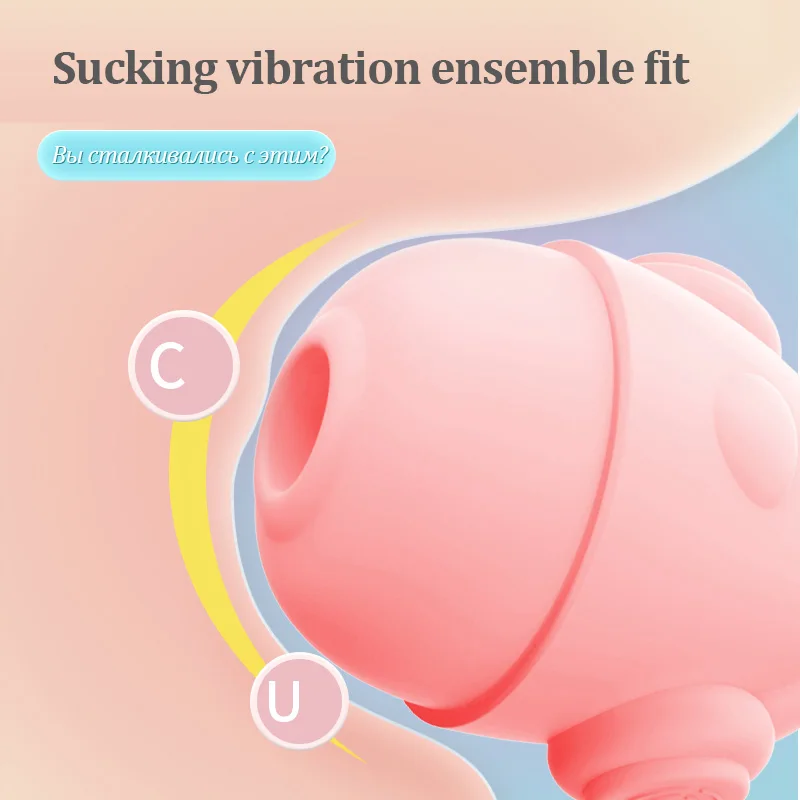 Portable mini rabbit sucking vibrator 7 frequency G-spot clitoral stimulation USB charging waterproof sex toys for woman