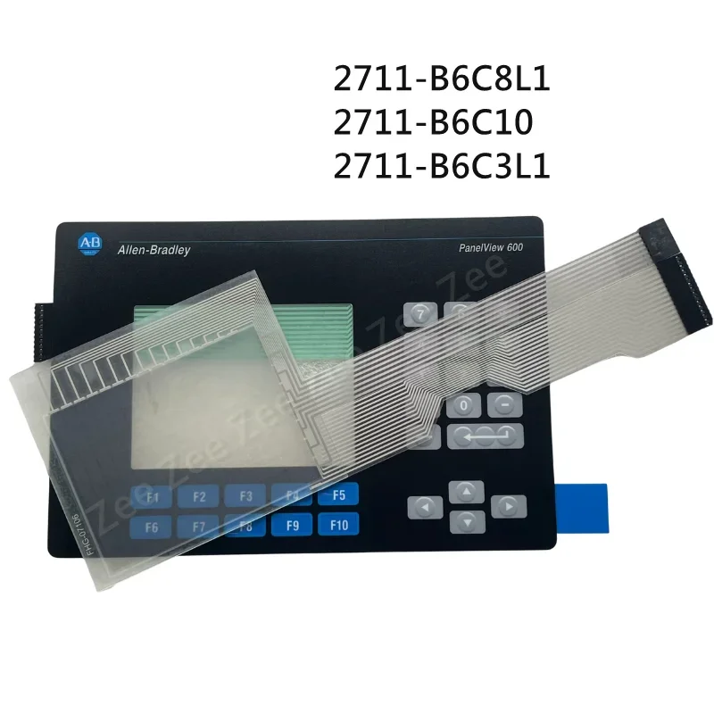 

New Touch Screen Panel Glass for 2711-B6C8L1 2711-B6C10 2711-B6C3L1 Membrane Keypad