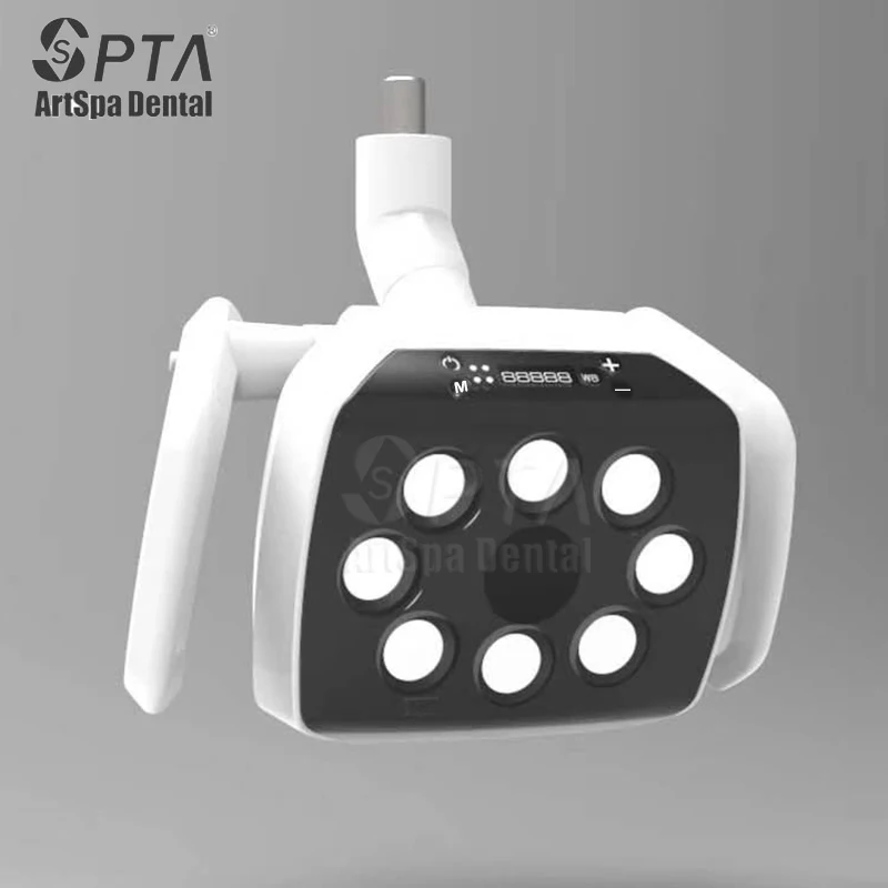 Dentistry With 8 Light Beads Lighting Oral Lamp Hand Control Sensor Switch Operation Dental Chair Light Accessories 3 Work Mode