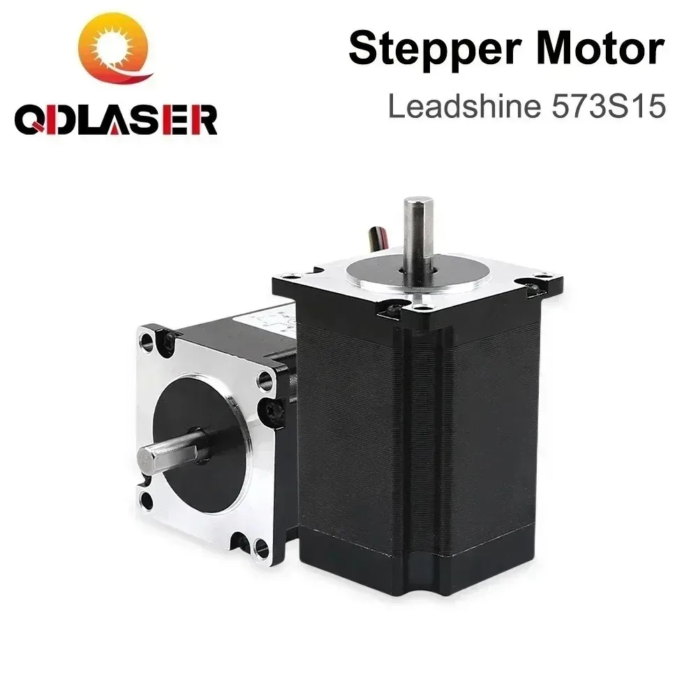 

QDLASER Leadshine 573S15 3-фазный шаговый двигатель для NEMA23 5A, длина 79 мм (2,99 дюйма), вал 8 мм (0,315 дюйма)