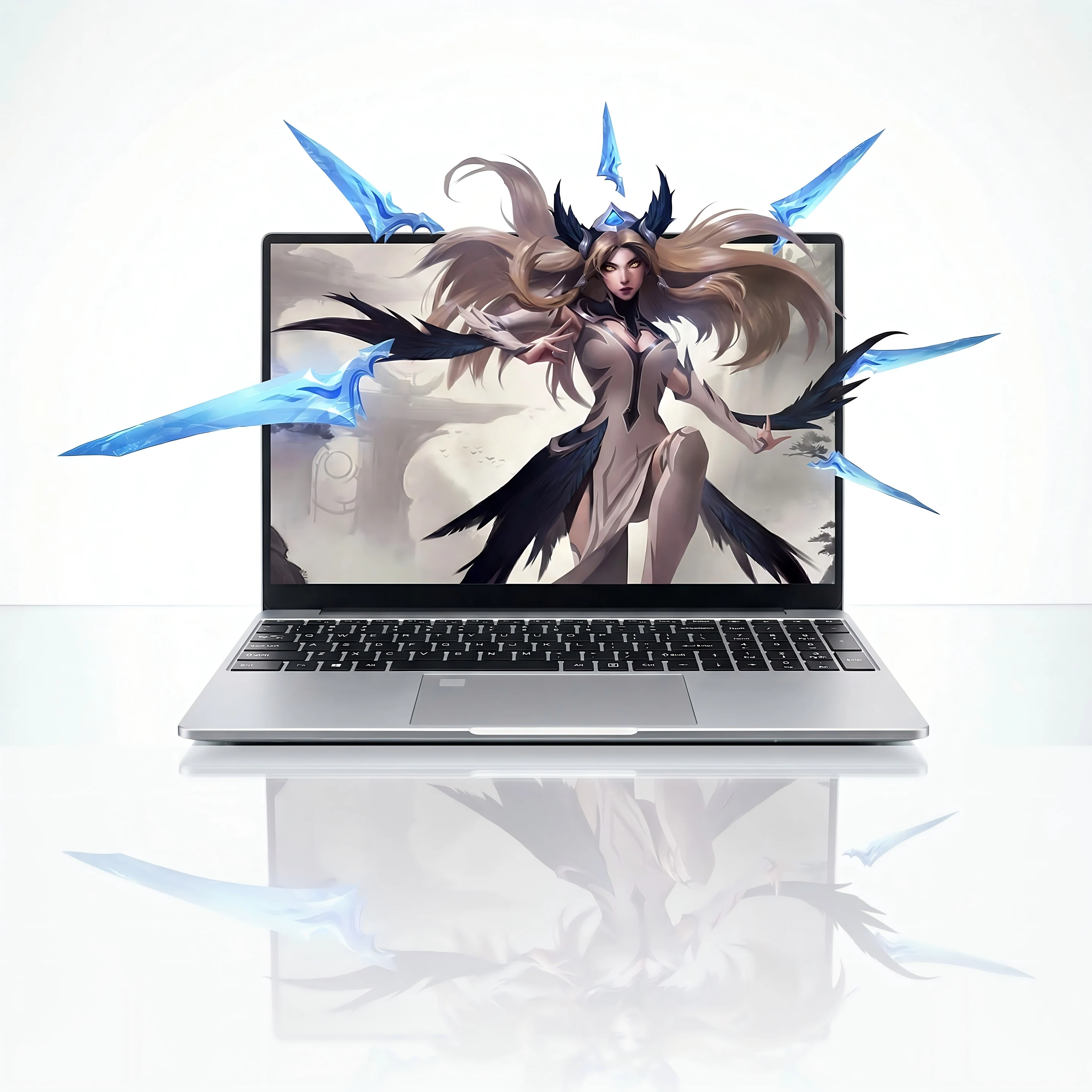New Ultra Slim 15.6 Inch Laptop Intel Core I3-6100U 32GB RAM 2TB SSD 1920*1080 FHD Display Windows 11 Pro Office Study Computer