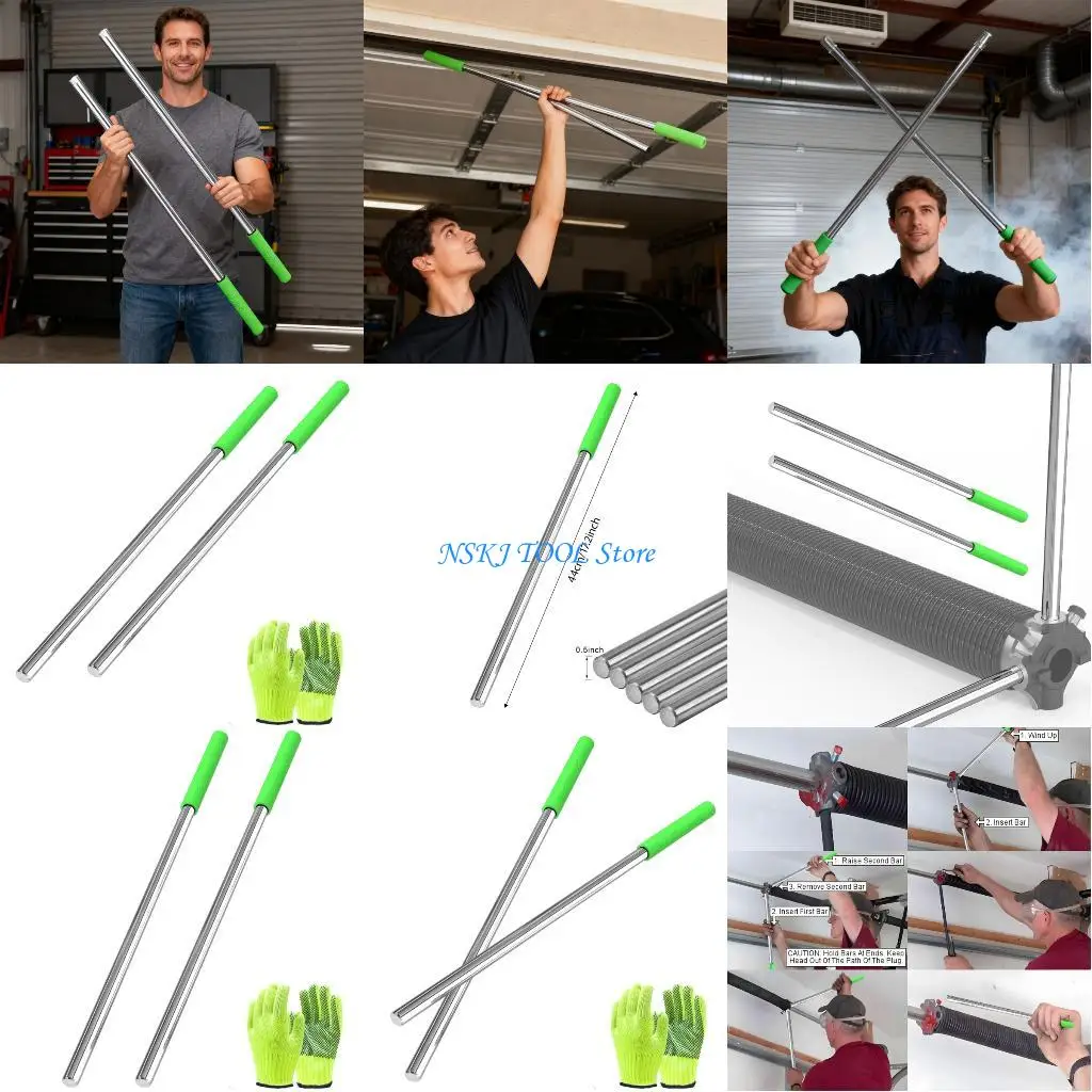 

L8RC Permanent Metal Varnished Spring Winding Shafts For Garage Door Safety 45# Steel Building