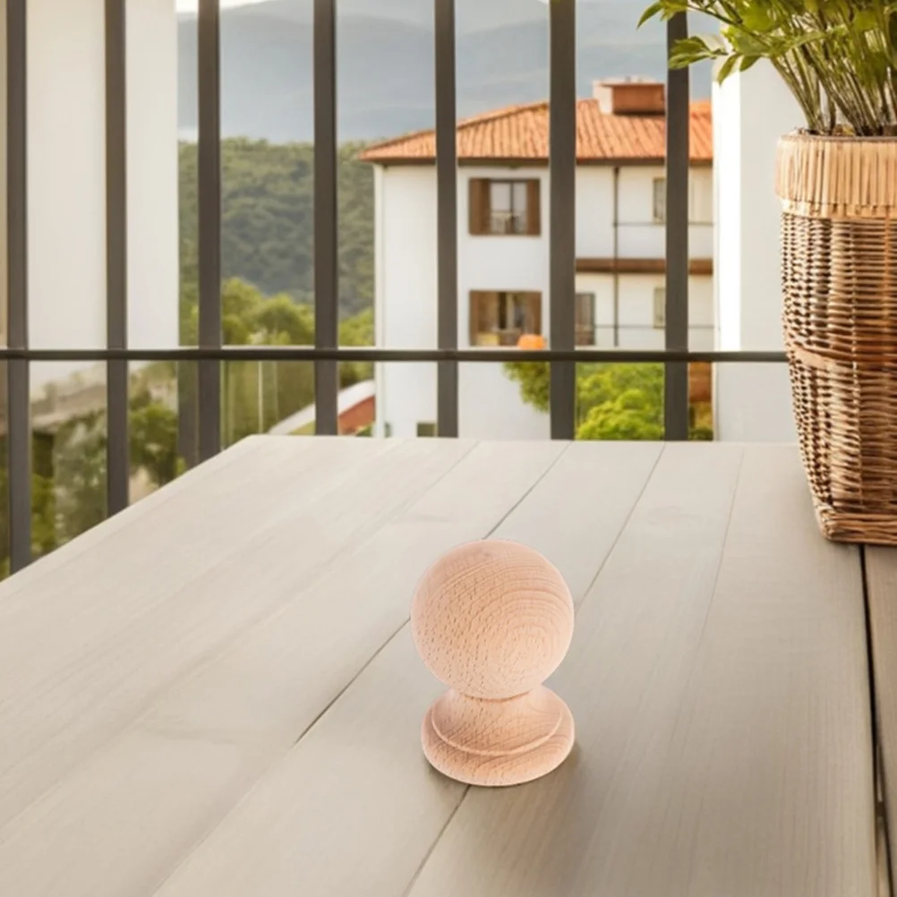 

Wooden Finial Decors Bed Post Round Finial Diy Crafts Wood For Wood Finials Home Decors End Finials 3.9\