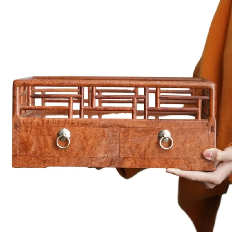 

rosewood bearing plate Chinese mahogany storage box