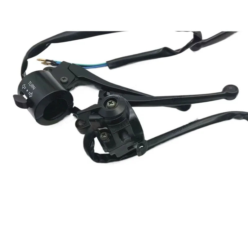 バイクアクセサリー-ax100-ブラックハンドル一体型スイッチ
