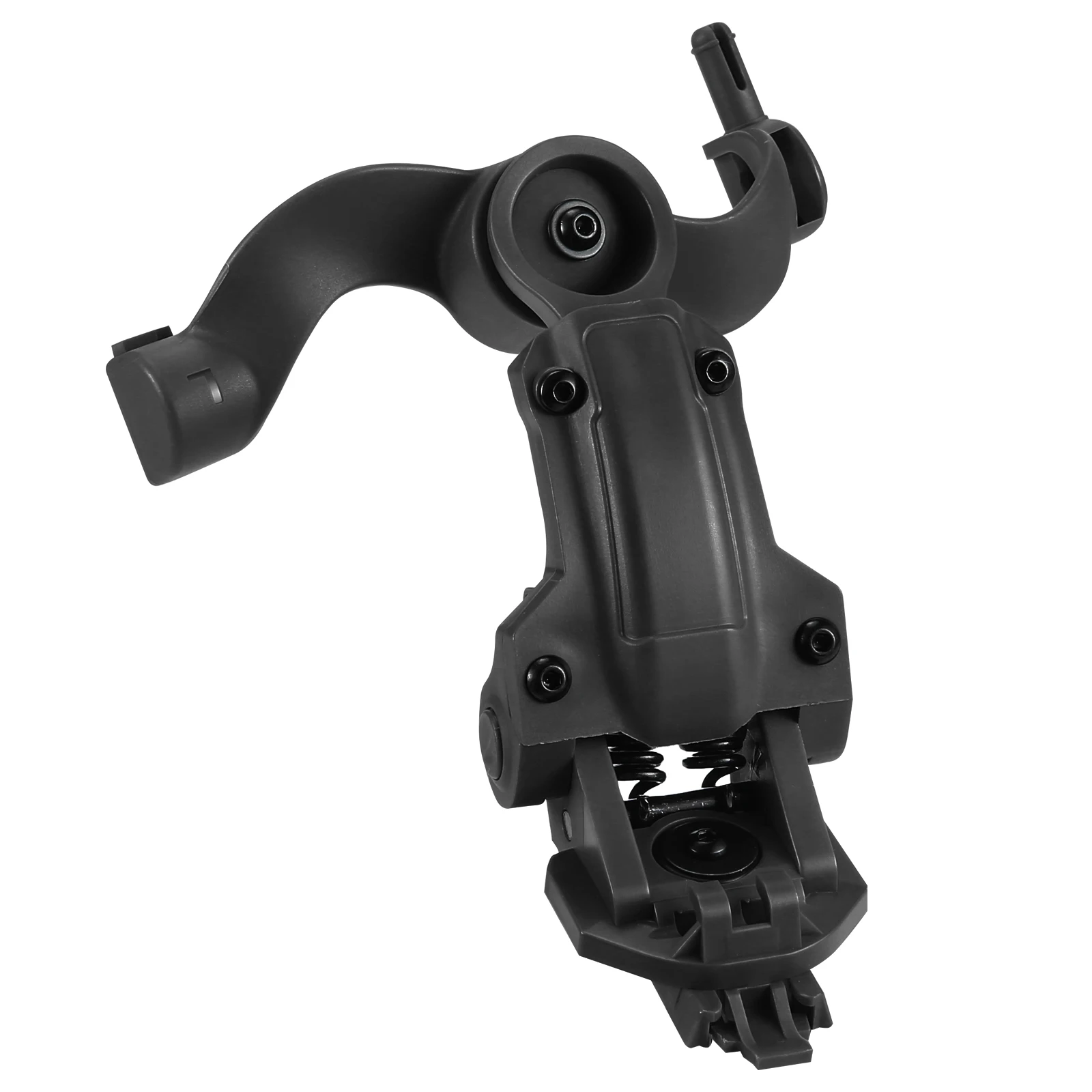 Headphone Mount Shooting Headset Bracket Kit Multi-angle Rotation Helmet Rail Adapter Fit OPS Core ARC and Team Wendy M-LOK Rail