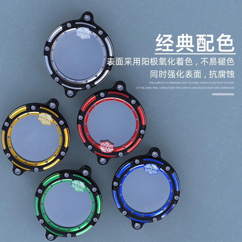 

For Honda Cross Cub CC110 Modified Transparent Engine Side Cover Timing Cover Valve Decorative Cover Motorcycle Accessories