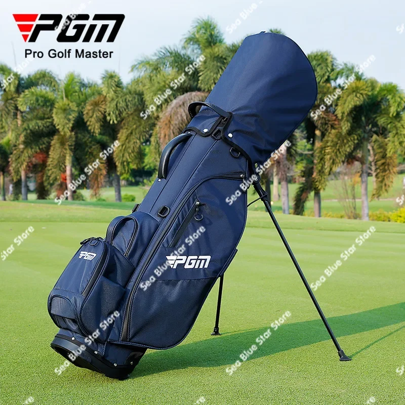 PGM Golf Bag Men's and Women's Bracket  Magnetic Pocket Bent Base Drink Thermostatic  Waterproof Golf Bag