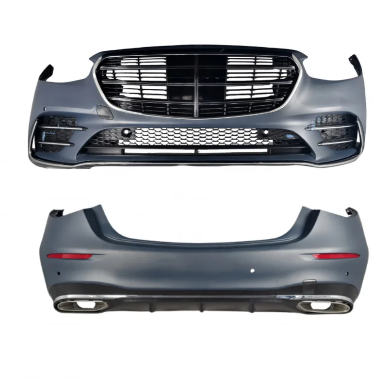Suitable for 2021-2022 Mercedes S Class S450 4MATIC AMG W223 New Exterior Aftermarket Body Kit Front Rear Bumper