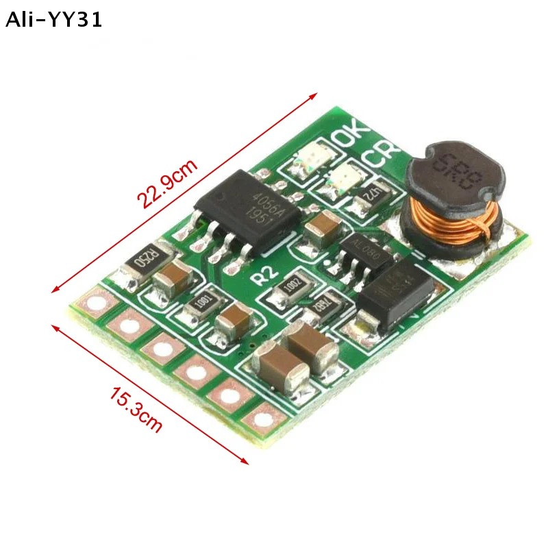 【Y1】1Pc 3.7V To 5V/6V/9V/12V DC-DC Step-Up Voltage Regulator DD05CVSA 1S Lithium Battery Boost Converter Module  DIY Power Bank