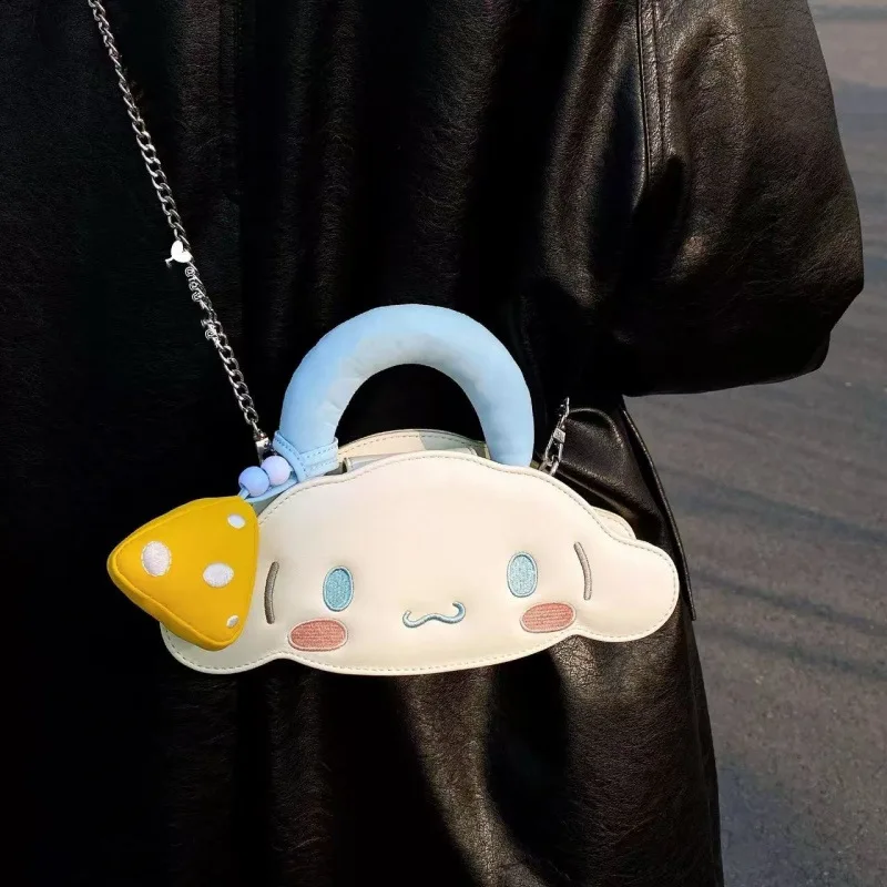 

Cinnamoroll мини нежная индивидуальная мультяшная новая ручная сумка через плечо с цепочкой модная универсальная пригородная сумка через плечо
