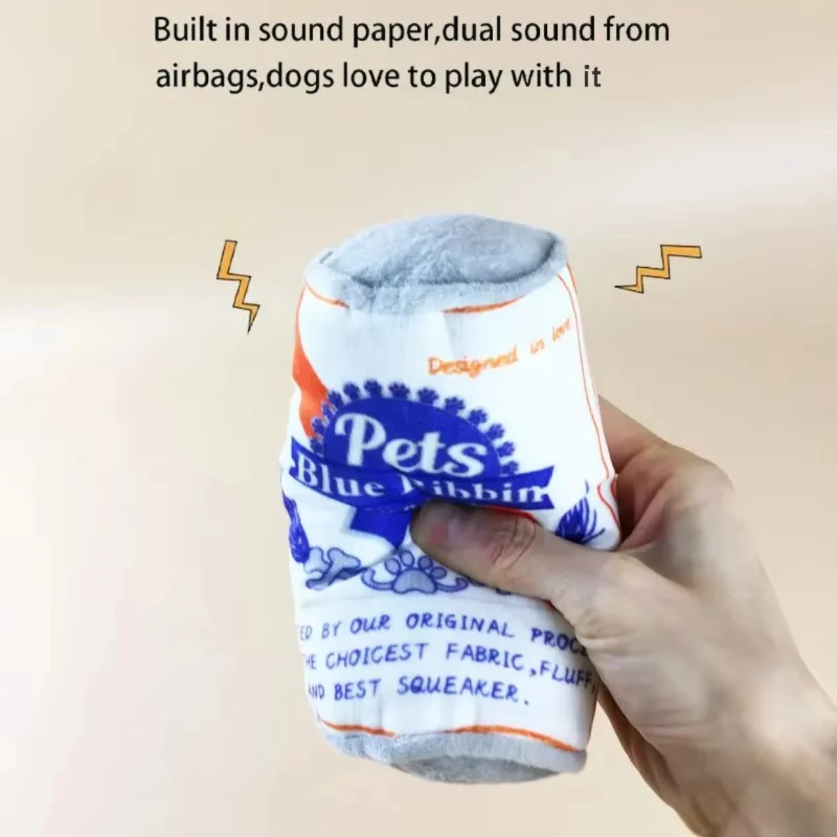 

Plush Dog Winebottle Chew Sound Soft Beer Bottle Toy Funny Bite-Resistant Squeaky Relieve Boredom