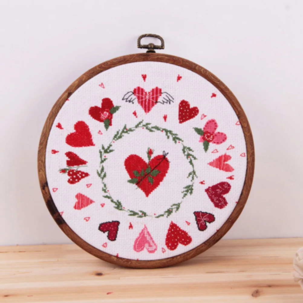 

Embroidery Hoop Plastic Tool DIY Craft Needlework Quilting Wall Decor Beginner Cross Stitch Lover Gift