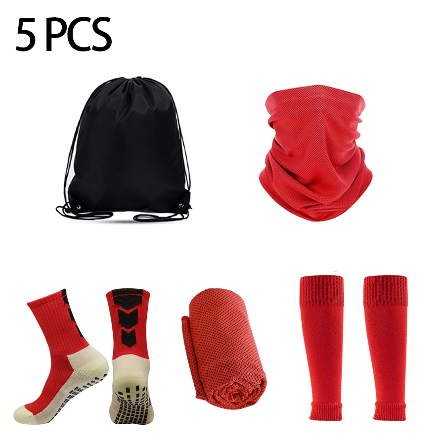 

5 шт. комплект, дышащие походные носки, чехол для ног, впитывающий пот шарф, полотенце с ощущением холода, водонепроницаемая сумка
