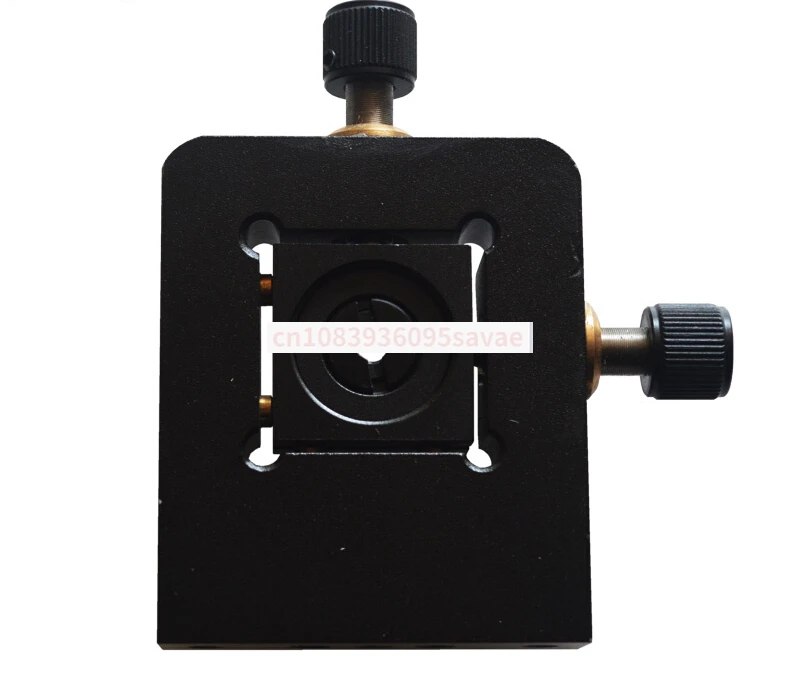 Optical Diaphragm Adjustment Seat Aperture Diaphragm Holder Clamp Fixed Grating Small Beam Experiment Slit Installer