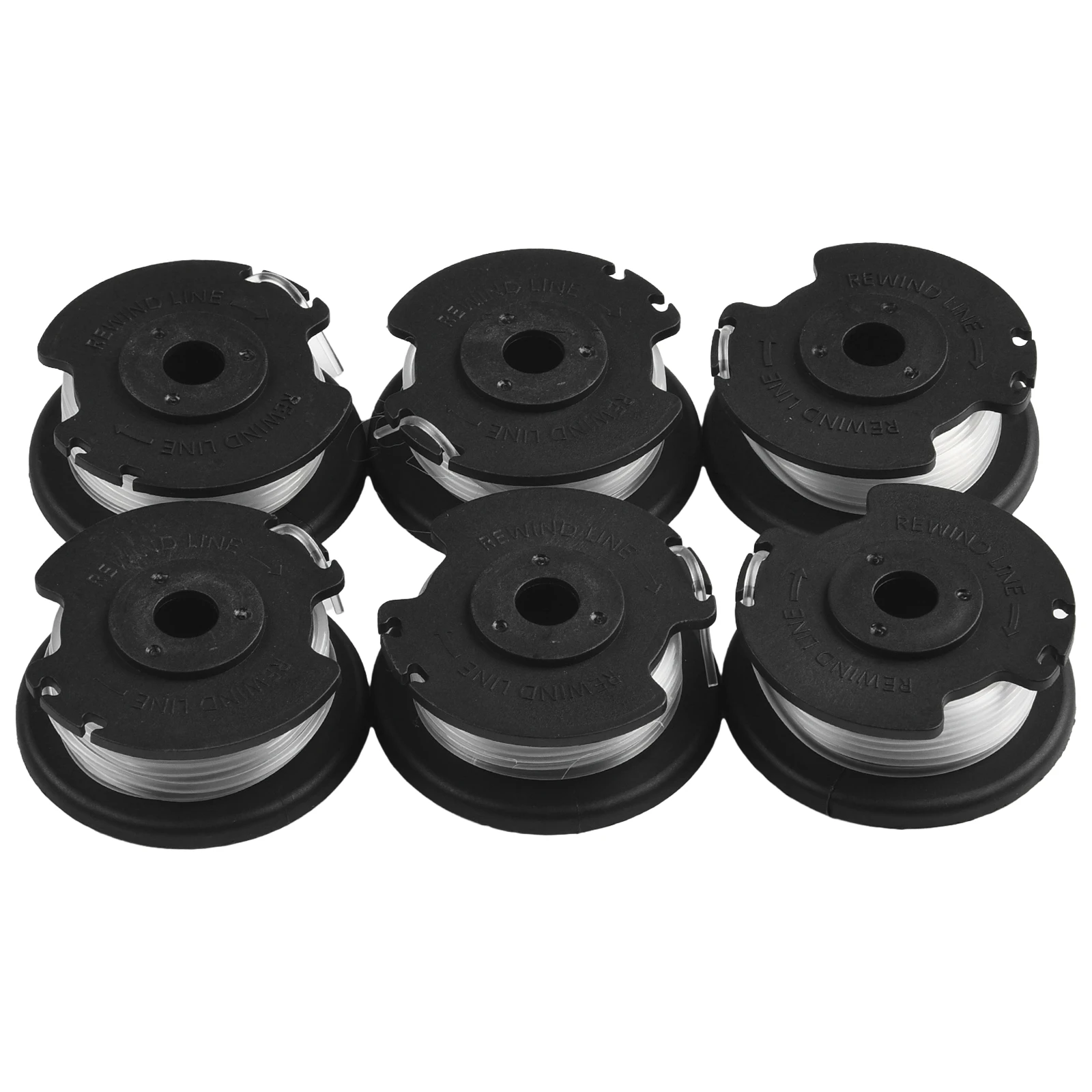 Auto Single Line Feed Trimmer Line 6 Pack for Hyper Tough 20V Max String for trimmers Fits Models HT1940100306 and HT1940100307
