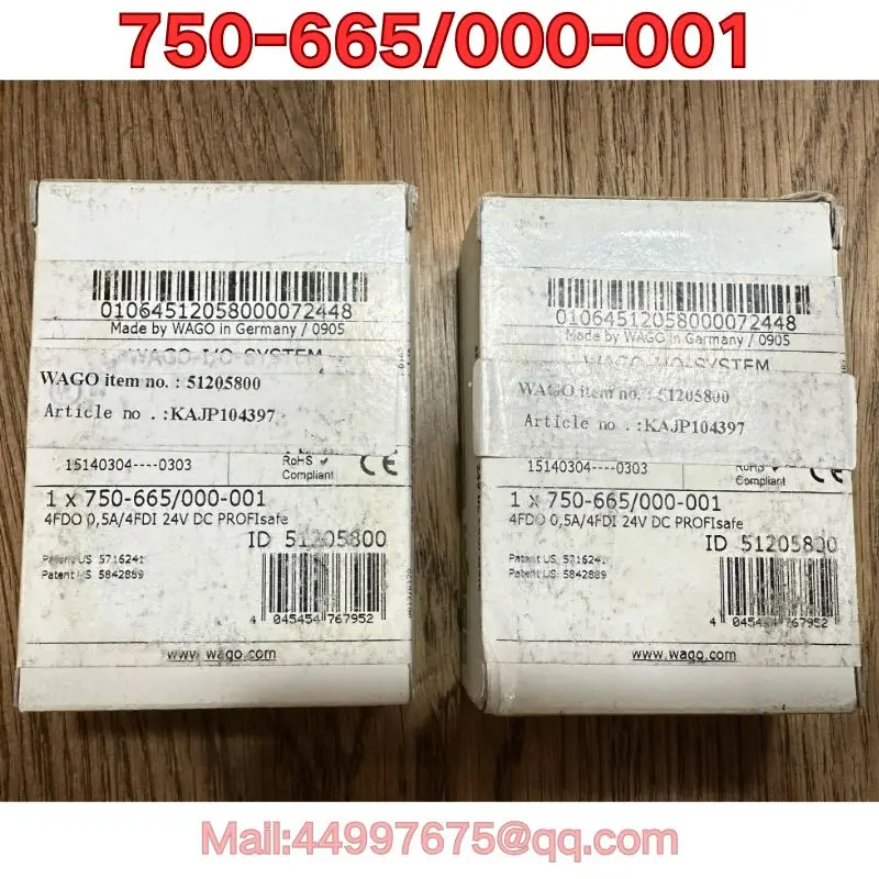 

Brand new 750-665/000-001 PLC module Negotiable