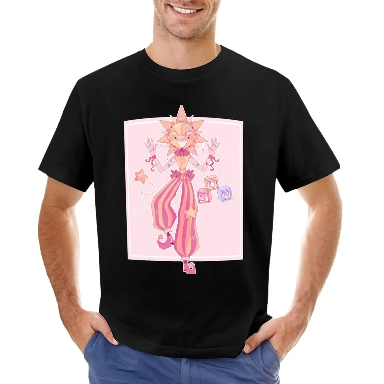 ? Day care Attendant ? T-Shirt tops boys animal print kawaii clothes mens t shirt graphic