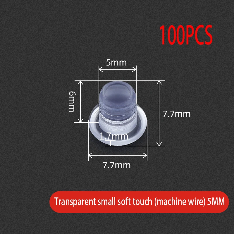 Variant: S-Transp 5mm 100pcs