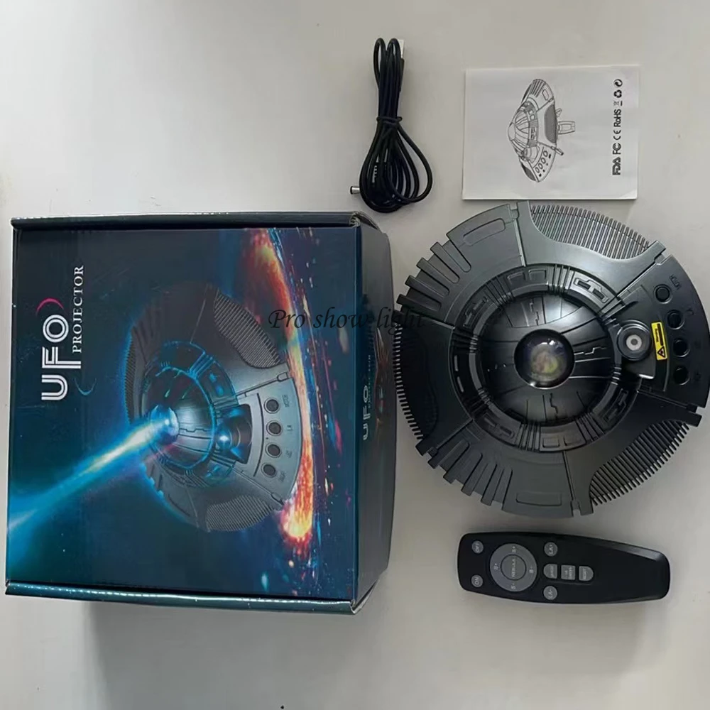 UFO Galaxy Projector LED Night Lights LED Starry Sky Laser Light for Kids and Adults, Starry Nebula Ceiling LED Lamp With Remote