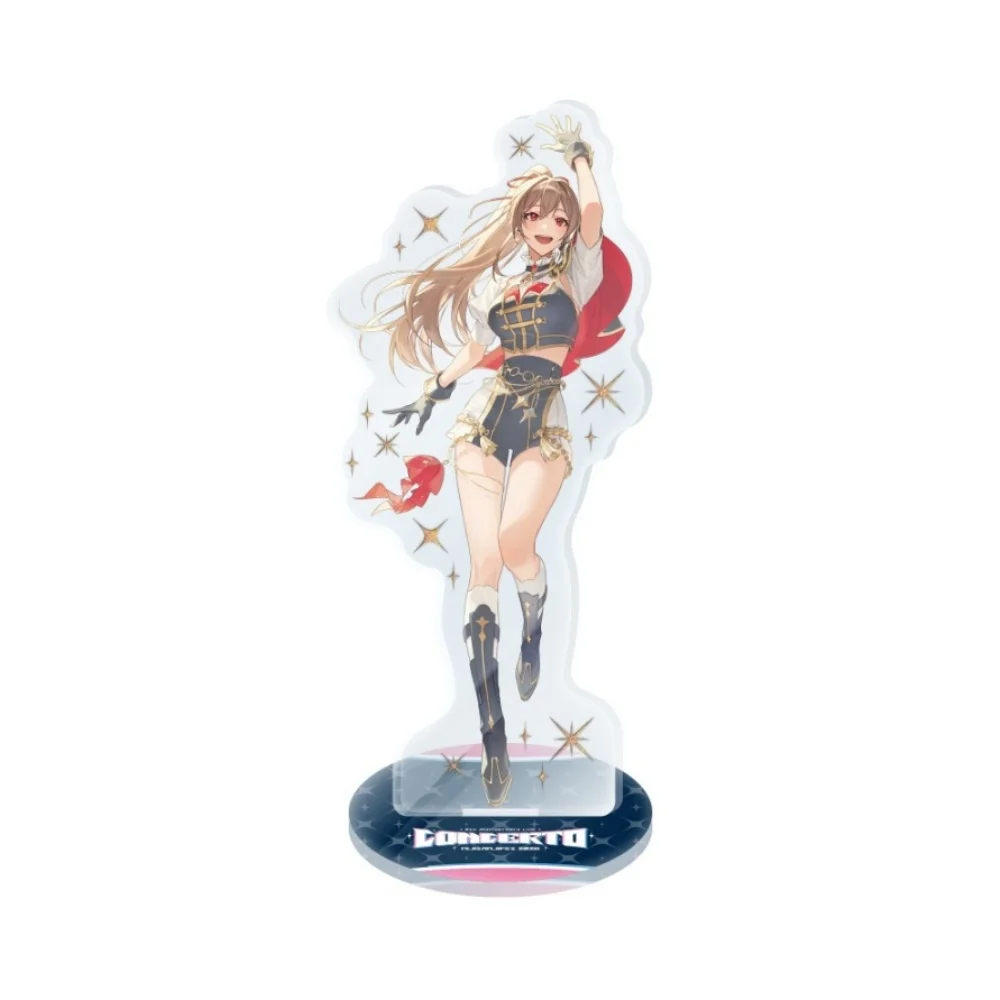 Nijisanji Tsukino Mito Acrylic Stand 8th Anniversary LIVE CONCERTO VTuber Anime Figure Desktop Decor Standing Fan Gift Keychain