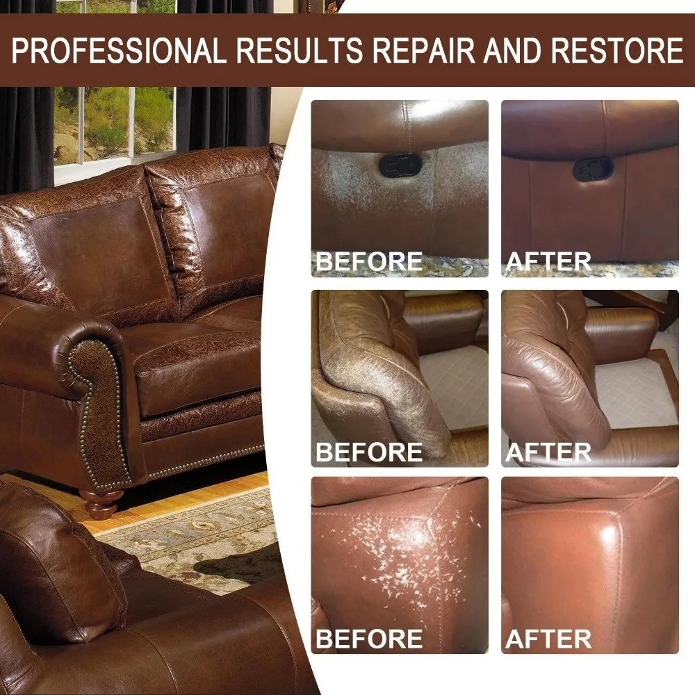 New Quick Dry Leather Filler Waterproof Flexible Leather Restoration Cream Professional Leather Filling Paste For Tears