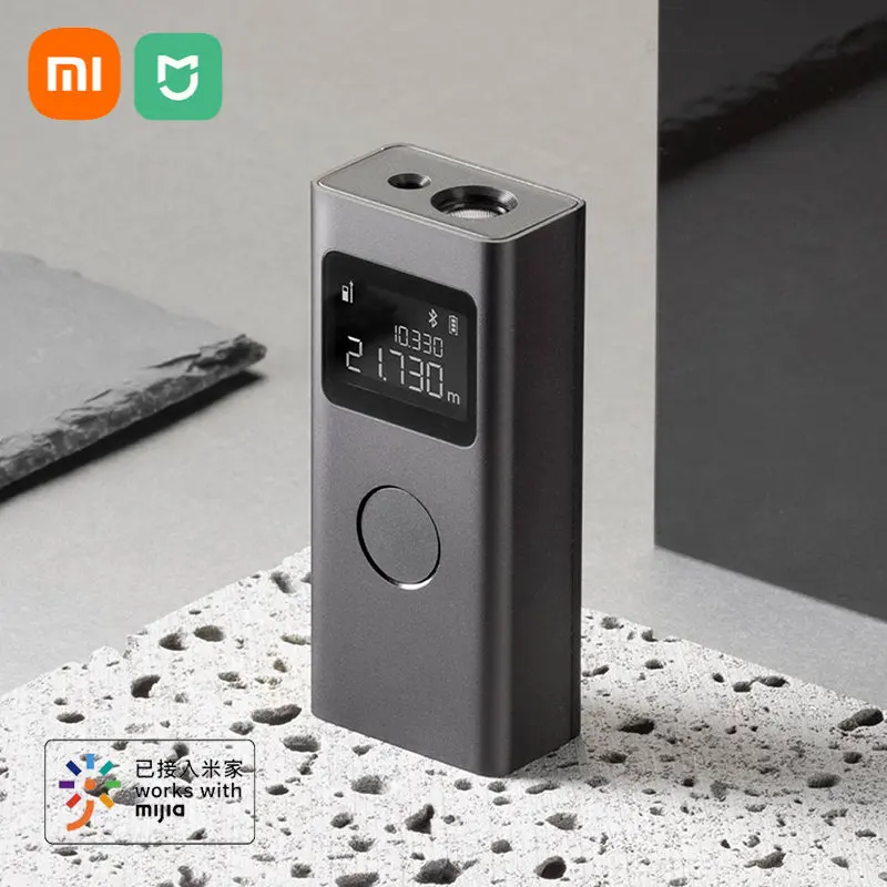 Xiaomi Mijia Smart Laser Rangefinder 3mm Precision 40-meter Measuring Tool Type-C Rechargeable Portable Laser Distance Meter