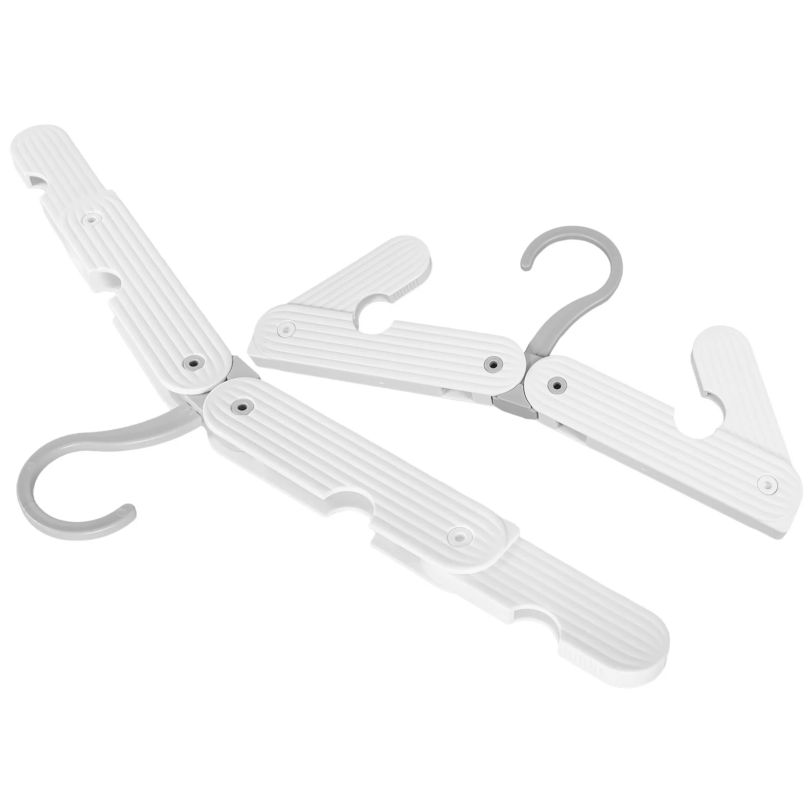2 шт. складная вешалка для одежды, складные вешалки для экономии места для путешествий, домашнего шкафа, органайзера, рубашки, брюк, пальто, складная одежда