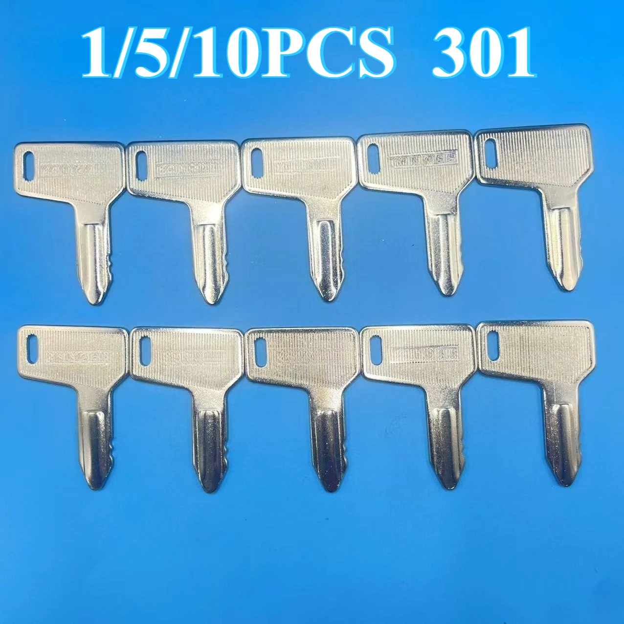 

1/5/10PCS 301 KEYS Excavator Key VIO15 VIO15-2 VIO17 Ignition Key Excavator Accessories For Dedicated Key