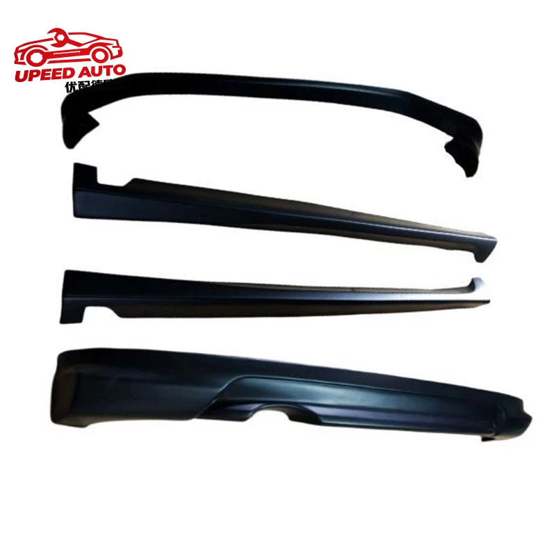 Kit de carrocería para Nissan Tiida 11-15, piezas exteriores, alerón delantero engrosado, alerón trasero, faldones laterales, modificación de automóvil.