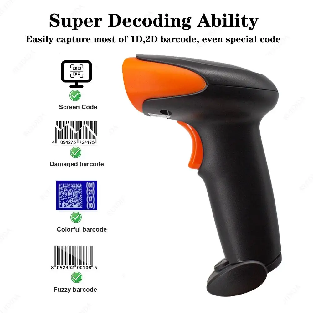 1D/2D Handheld Wire…