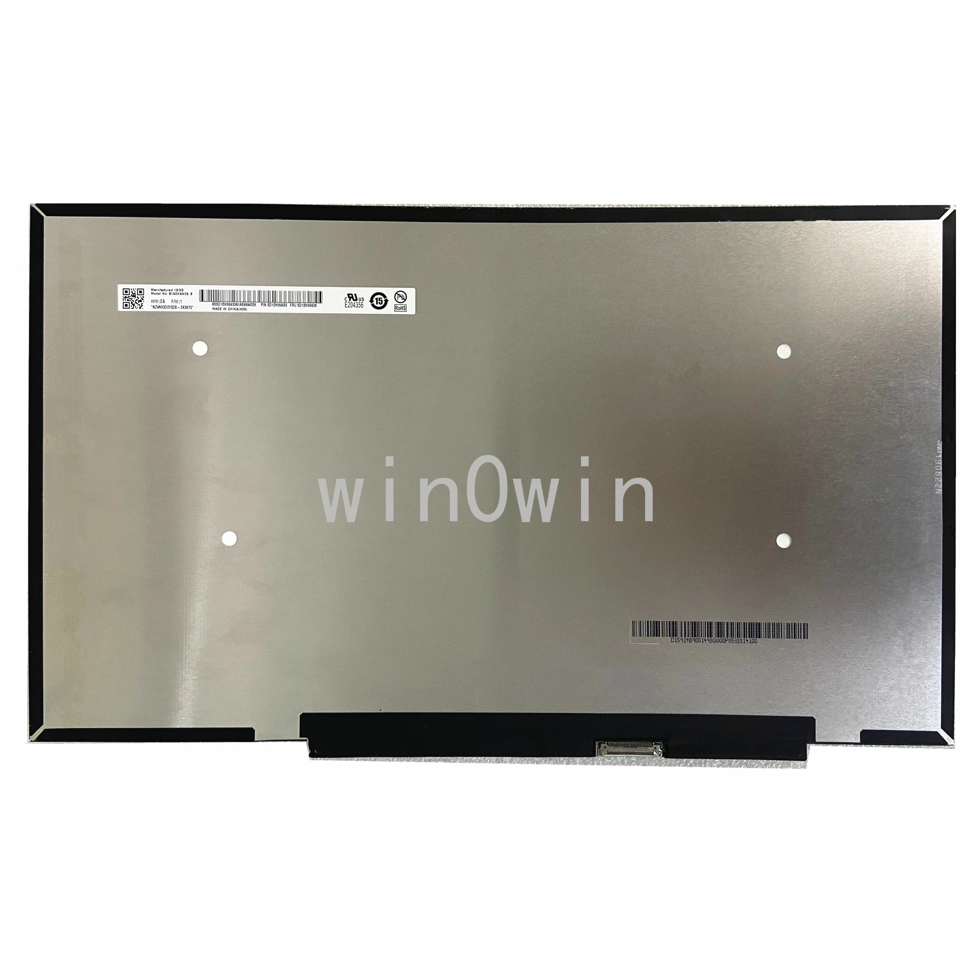 

B140HAN06.8 B140HAN06.2 B140HAN06.B 5D11B60376 5D10W69926 14 Inch Screen 30 Pin Slim LCD Matrix