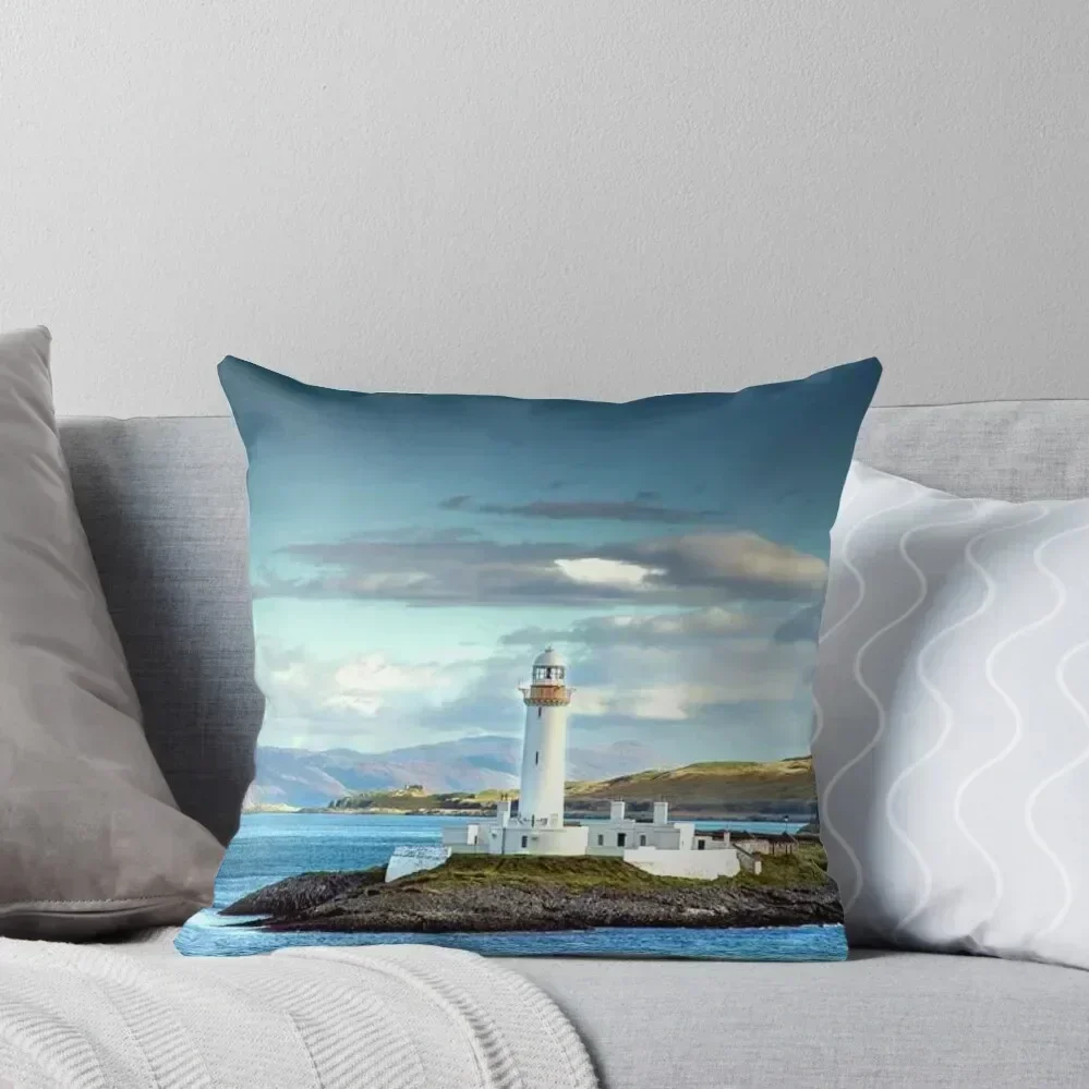 

Scenic View Scottish Lighthouse Throw Pillow Decorative Cover For Living Room Cusions Cover Bed pillowcases pillow