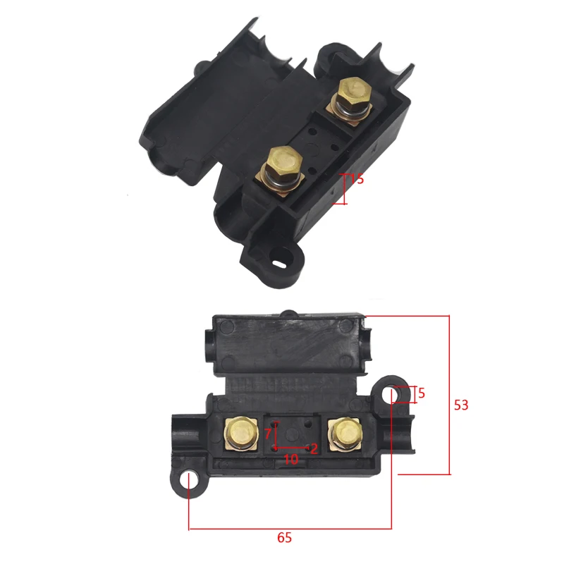 20A 30A 40A 50A 60A 70A - 200Amp for In line Fuse Box Holder Set With Midi Fuse Terminal  Car Air Conditioner Fuse Accessories