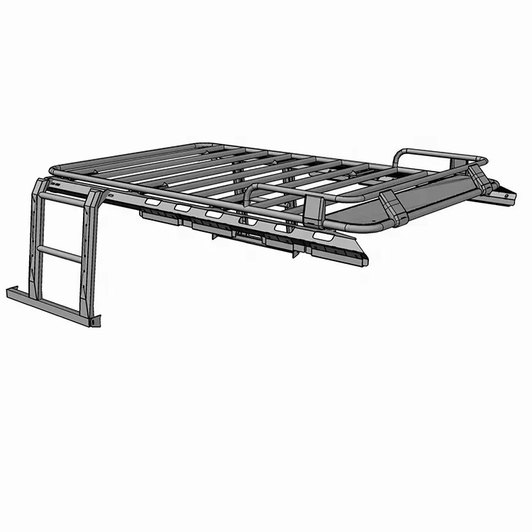 

JP16 ODM OEM black steel roof rack for Wrangler JK 4door