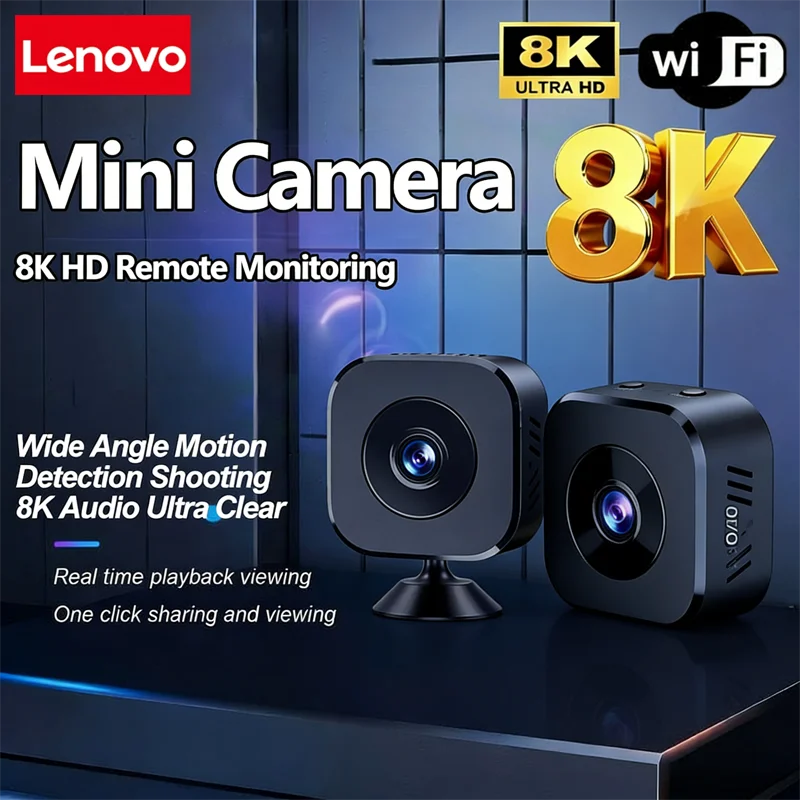 

Lenovo A9 Mini Camera 1080P WiFi Original Monitoring Security Protection With Motion Night Version Wireless Surveillance Cameras