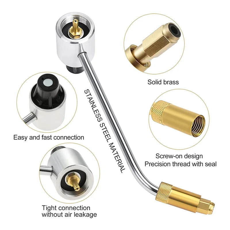 

ABJI-2X 5430 Stove Pressure Regulator Replacement Part For Propane Camping Grill/Stove Pressure Regulator Parts