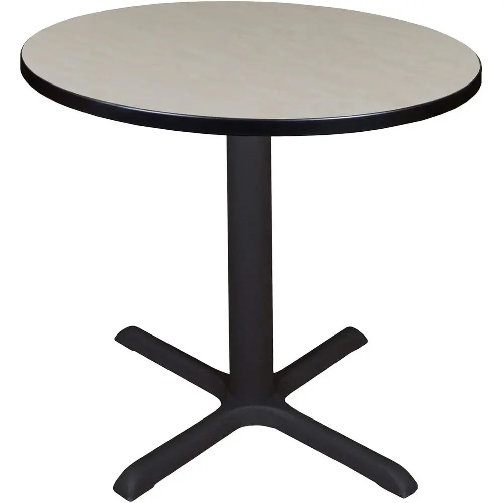 

30 Inch Round Maple Breakroom Table